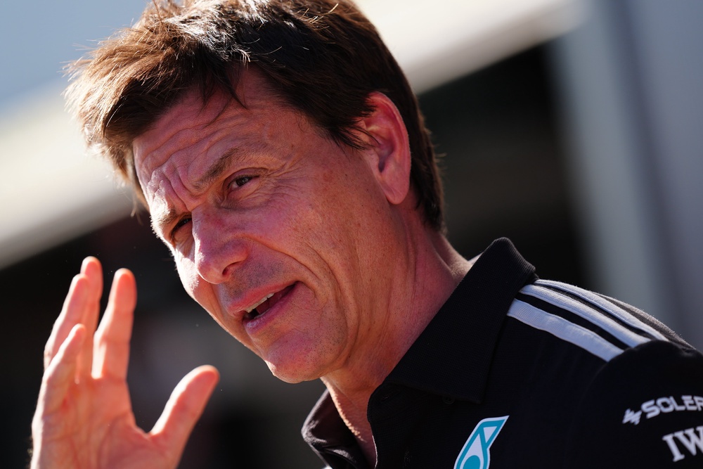 Wolff labelled it Antonelli’s best win of the season (David Davies/PA) (PA Wire)