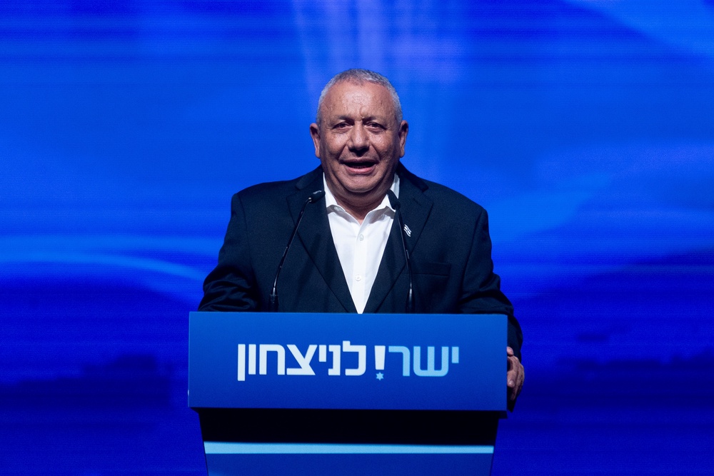 Former Israeli army chief of staff and Yashar Party leader, Gadi Eisenkot (Getty)