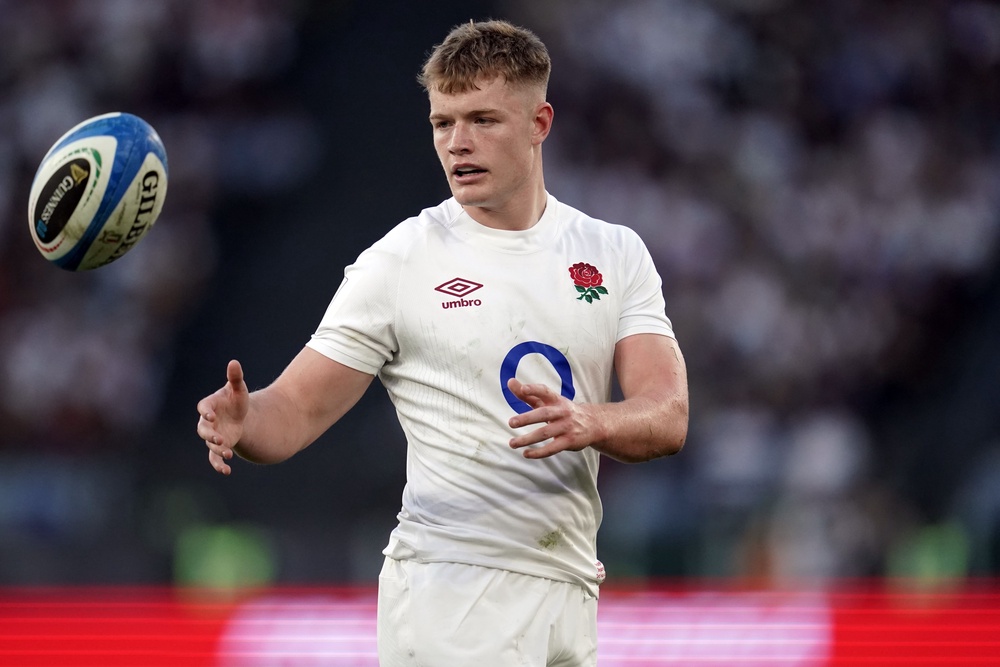 Fin Smith’s calf injury makes him a doubt for England’s autumn opener against Australia (PA Archive)