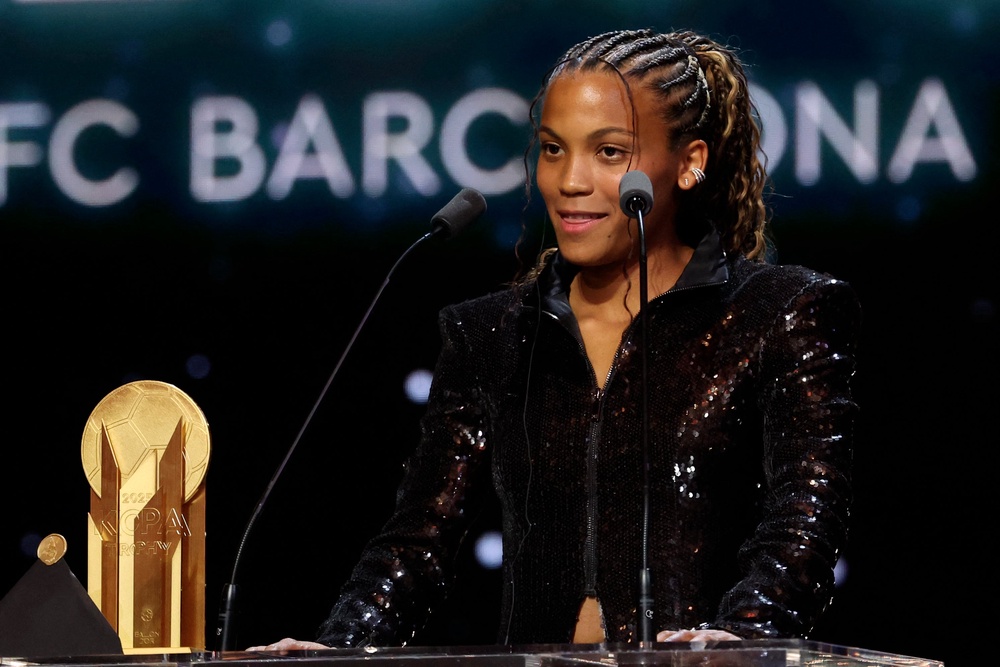 Vicky Lopez won the women’s award last year and may do so again (AFP/Getty)