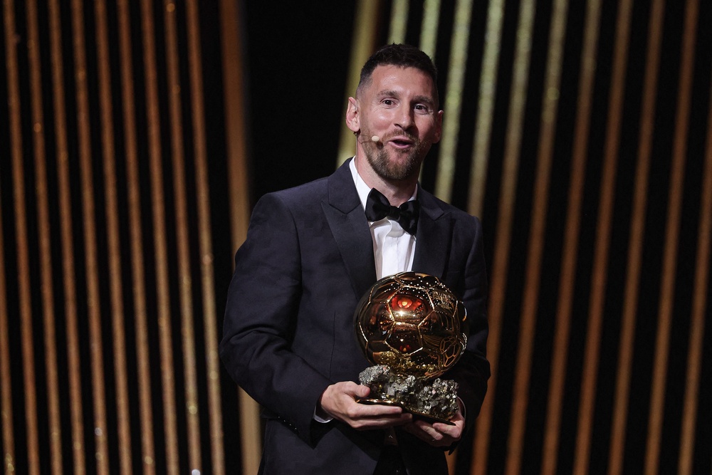 Lionel Messi has won a record eight Ballons d’Or (AFP/Getty)