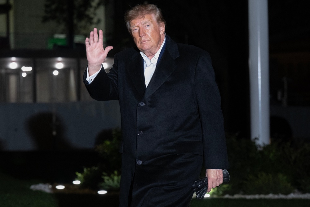 Democrats’ expected gains come Election Day come as President Trump’s approval rating has hit a record low (AFP/Getty)