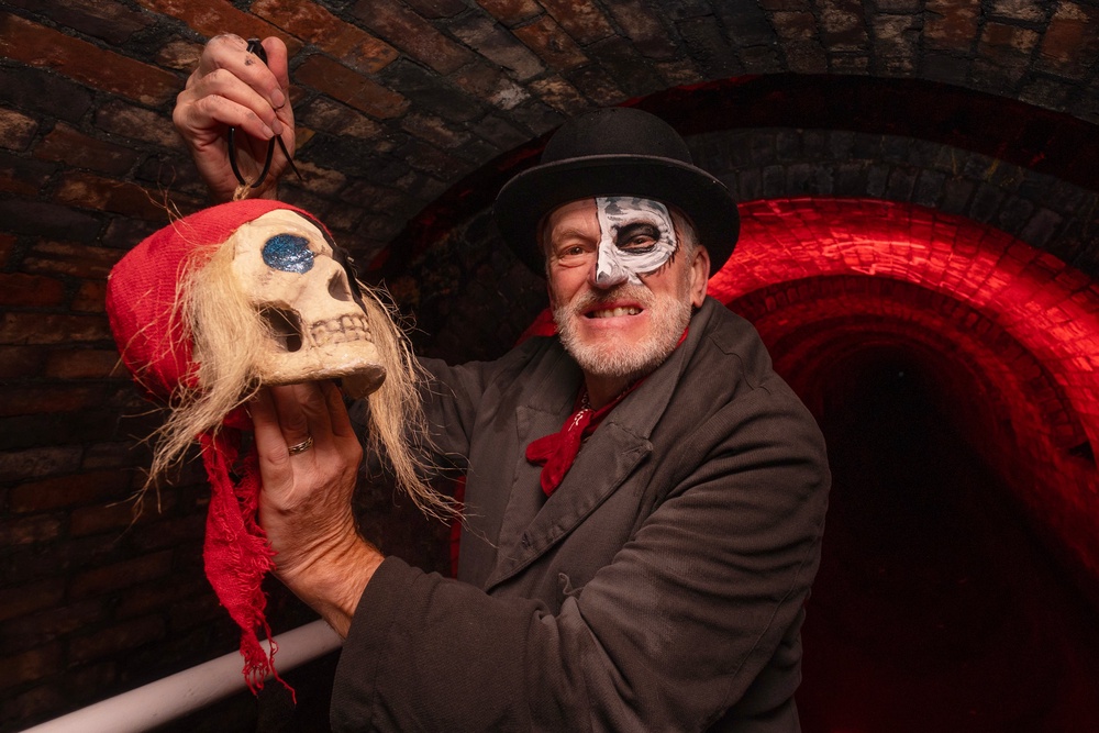 Tourists can go on a special Halloween boat trips on the Standedge Tunnel over Halloween Weekend (PA)