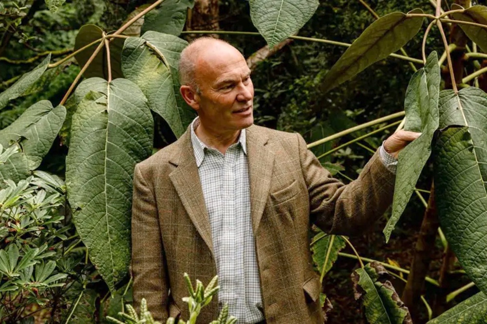 Richard Baines, curator of Logan Botanic Garden, was killed by a falling tree during Storm Boelo (Royal Botanic Garden)