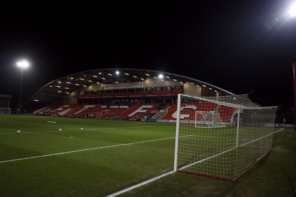 Arsenal travel to Fleetwood’s Highbury Stadium this evening (PA Archive)
