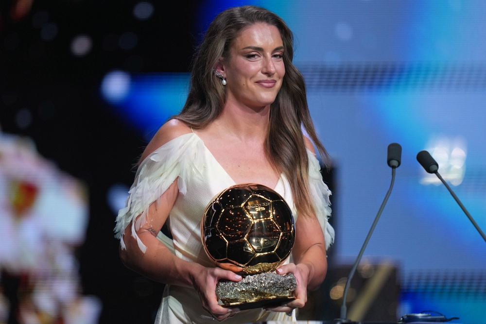Alexia Putellas secured another women’s gong (AP)
