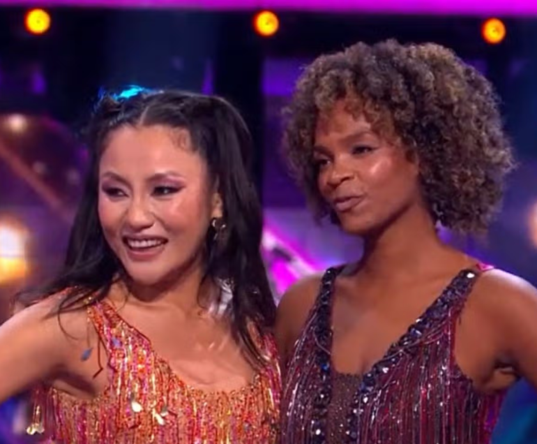 'Strictly' stars Nancy Xu and Bethany Antonia (BBC)