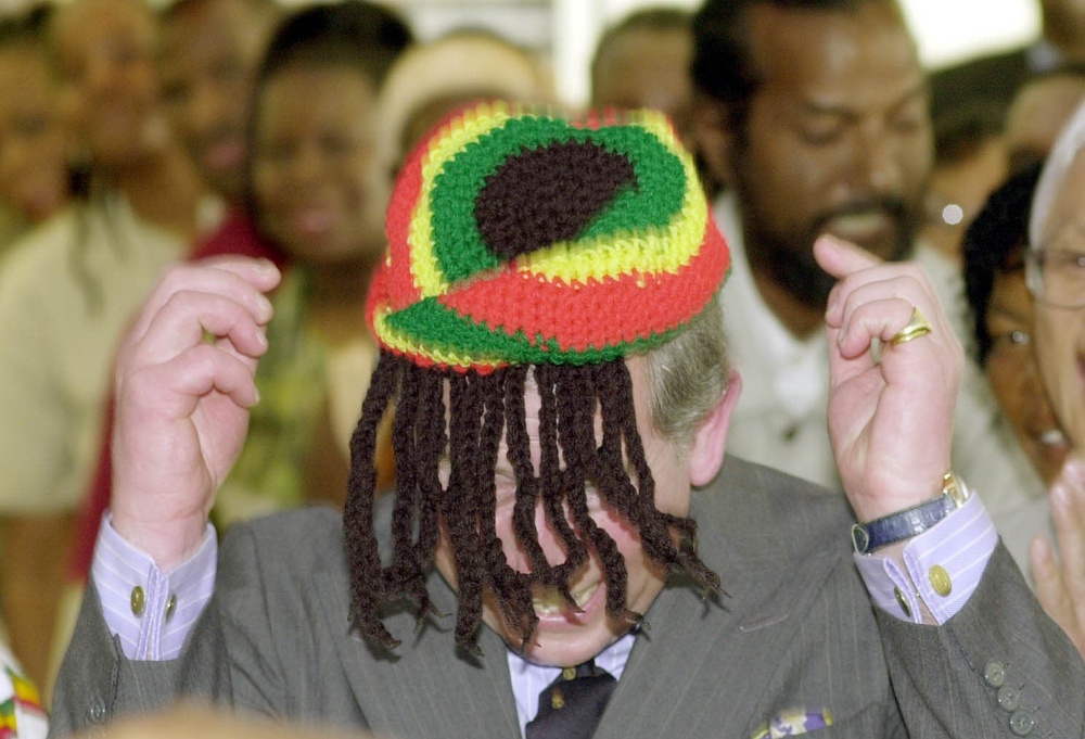 Charles during a visit to Jamaica in 2000 (PA) (PA Archive)