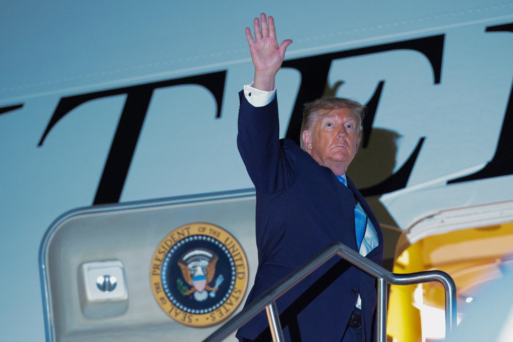 Trump, 80, has dismissed polls as “fake,” while insisting his real approval rating is around 60 percent (Getty)