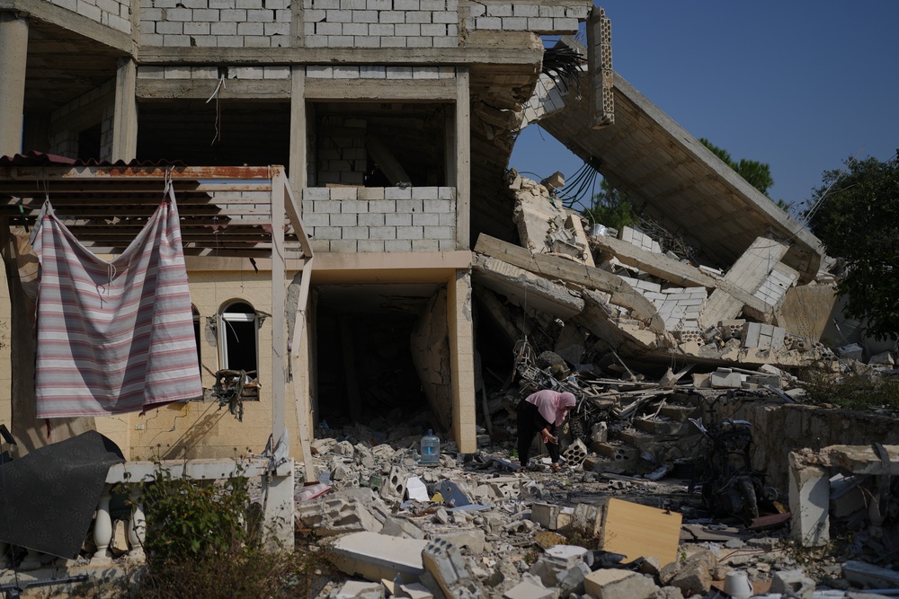 Eisenkot’s “Dahiya doctrine” is notorious in its deliberate use of disproportionate force (AP)