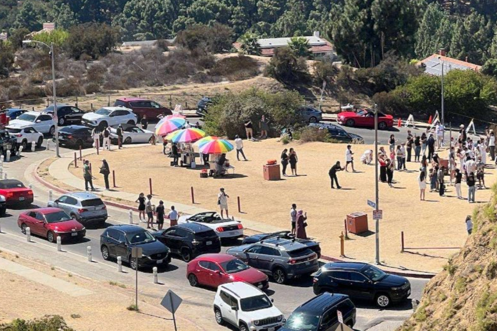 Locals say that residents have flocked to the area, clogging the neighborhood's narrow roads (Los Angeles County Superior Court/Central District)