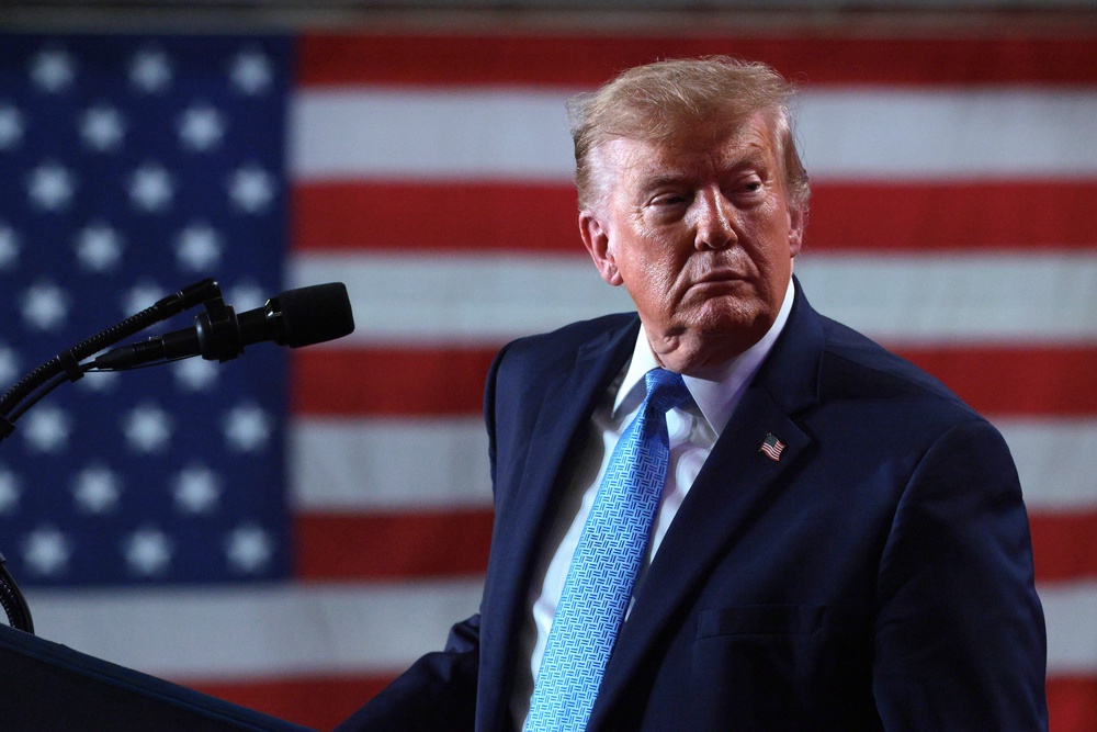 The White House stressed Trump had been “fully exonerated of anything related to Epstein” (Getty)