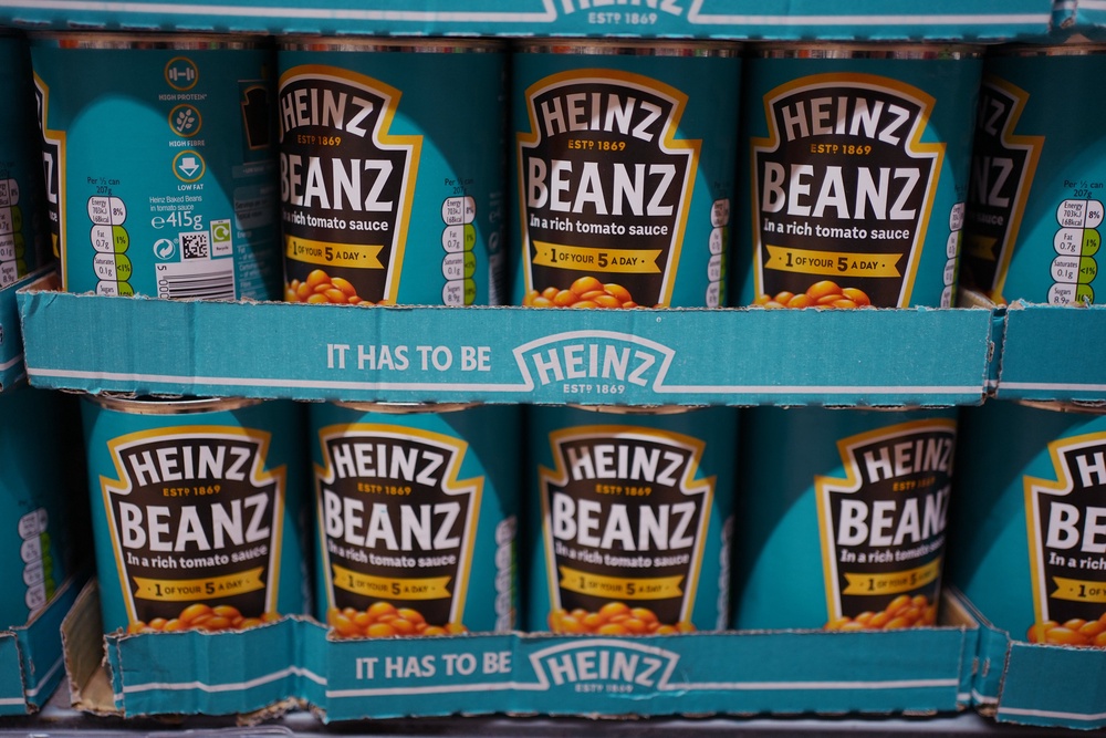 Sales of tinned food have soared following calls to create an emergency stockpile (PA)