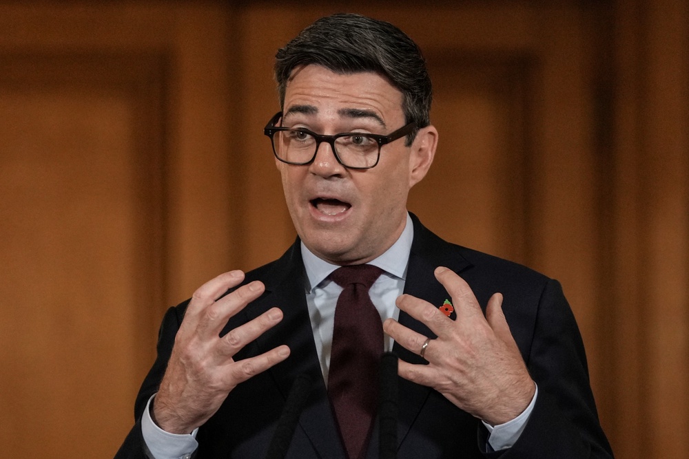 Andy Burnham has announced a series of steps to help people and businesses with living costs (Carlos Jasso/PA) (PA Wire)