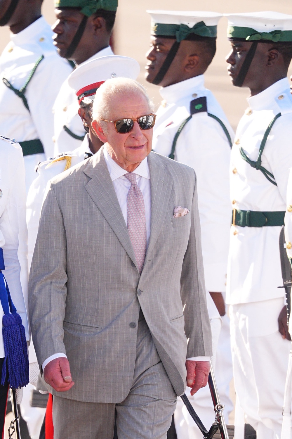 The King is expected to acknowledge the ‘great suffering of the past’ in a speech (Aaron Chown/PA) (PA Wire)