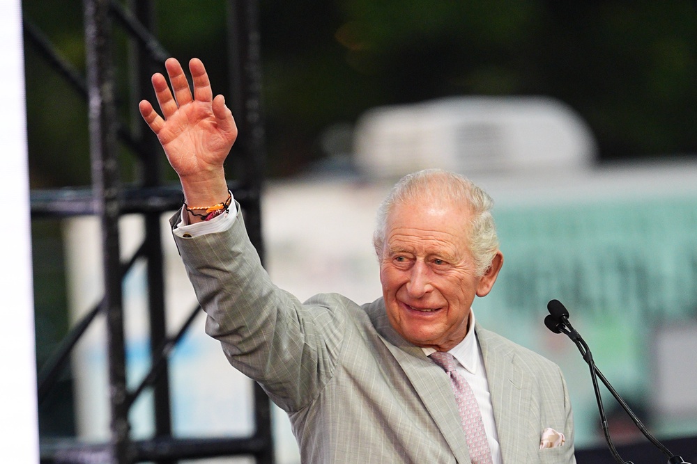 The King is expected to acknowledge the ‘great suffering of the past’ in a speech (Aaron Chown/PA) (PA Wire)