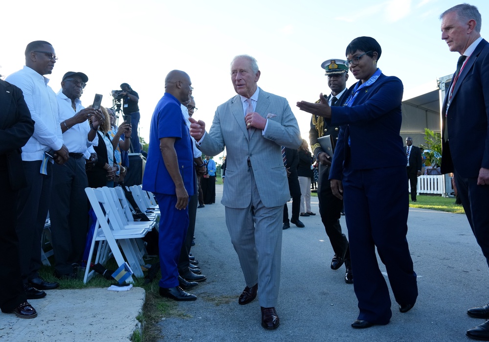 Charles will end his second day at a garden reception at Government House (Ben Stansall/PA) (PA Wire)