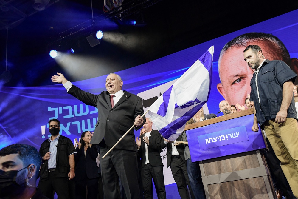 Former Israeli military chief and Yashar party leader Gadi Eisenkot (AFP/Getty)