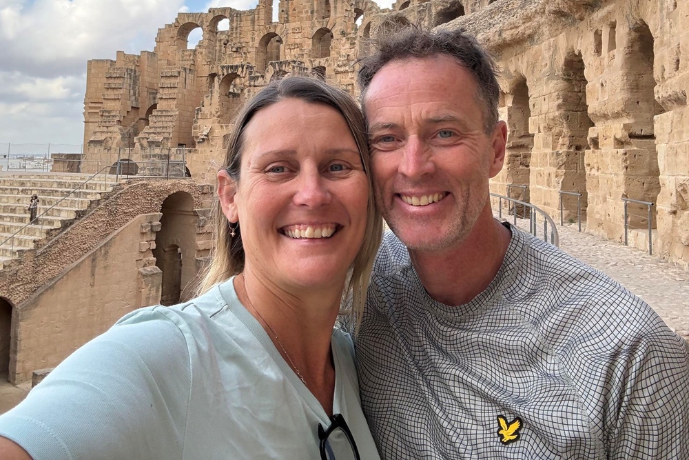 Lindsay and Craig Foreman, of East Sussex, who have been detained in Iran (Family handout)