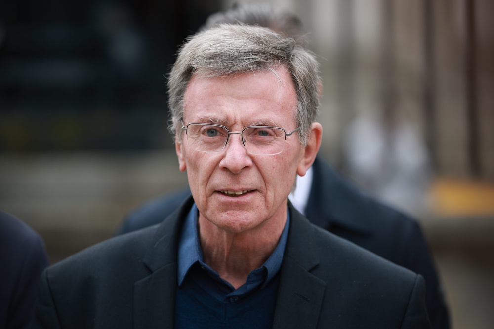 Breandan Mac Cionnaith (also known as Brendan McKenna) from the Garvaghy Road Residents Coalition, said they are “fully vindicated” following the High Court ruling. (PA Wire)