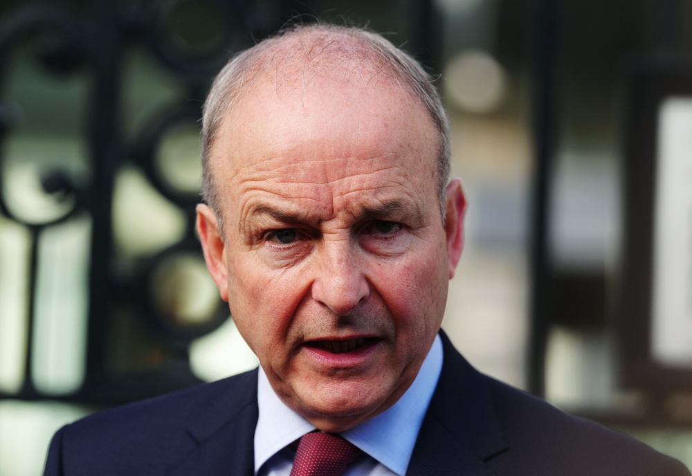 Taoiseach Micheál Martin called for community relations in Portadown to be rebuilt (Brian Lawless/PA) (PA Wire)