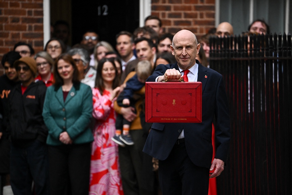 The Chancellor laid out his first Budget on Wednesday (Dylan Martinez/PA) (PA Wire)