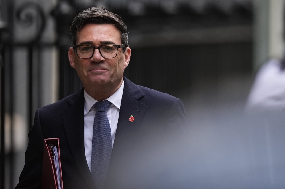 Burnham added that he was ‘leading from the front’ and ‘putting Britain on a different path’ (PA Wire)