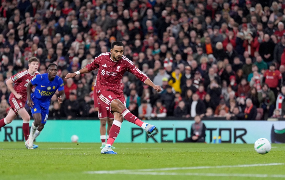 Cody Gakpo levelled with a converted penalty of his own (PA)