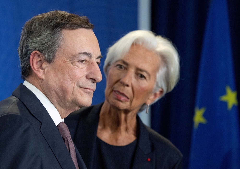 Lagarde, the former head of the International Monetary Fund, was appointed in 2011 to succeed Mario Draghi (Reuters)