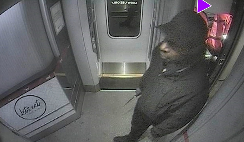 CCTV footage of Anthony Williams (British Transport Police)