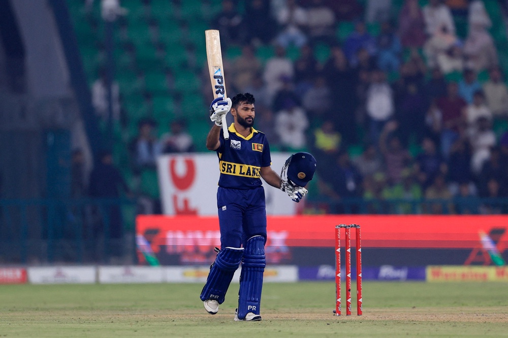 Pavan Rathnayake hit another century for Sri Lanka (Reuters)