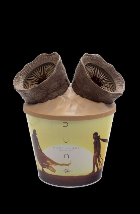 AMC’s Double Sandworm Collectible popcorn bucket has been released ahead of ‘Dune: Part 3’ (AMC)