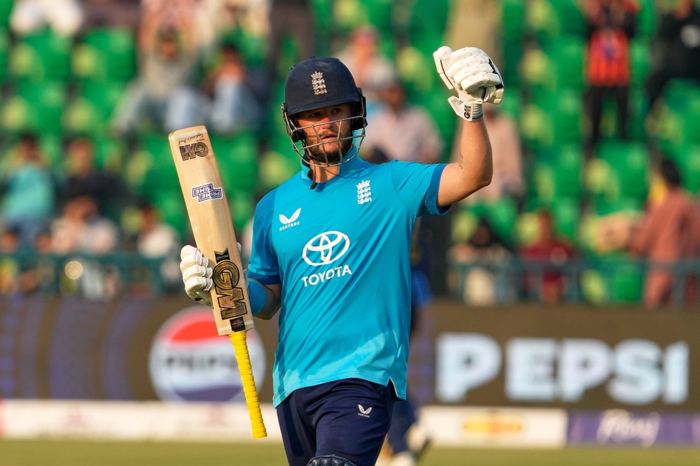 Ben Duckett was in good form against Sri Lanka on Thursday (KM Chaudary/AP) (AP)