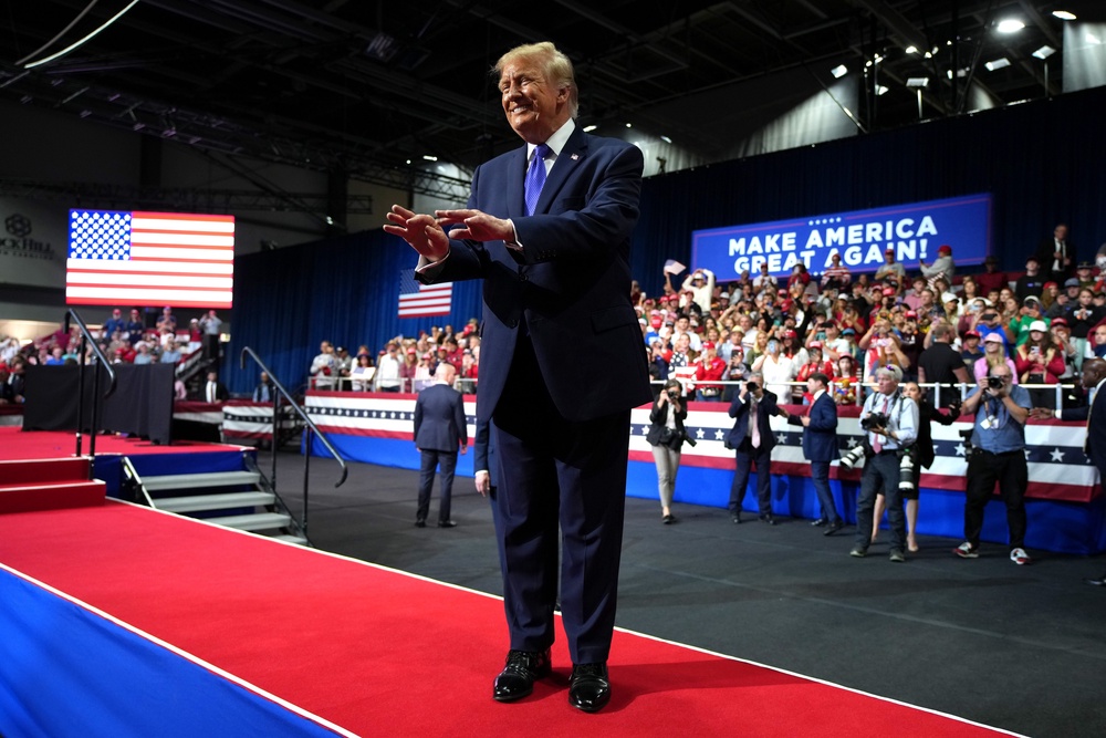 Trump has stated that he will only accept the midterm results if they are ‘honest elections’ (Getty)