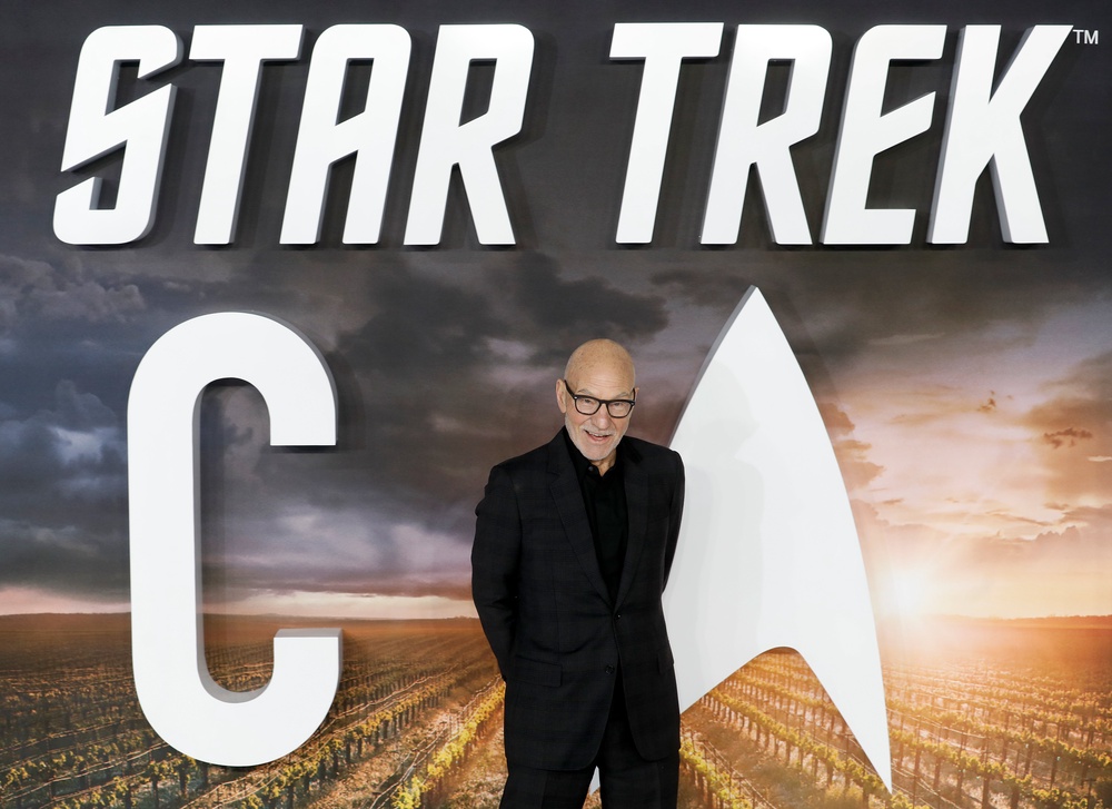 Sir Patrick Stewart was best-known for his role in Star Trek (David Parry/PA) (PA Wire)