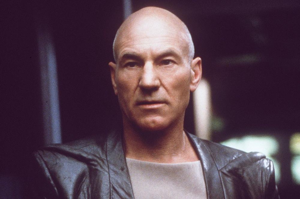 Patrick Stewart returning to the role of Captain Picard in 1998's 'Star Trek: Insurrection' (Paramount)