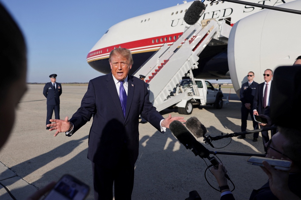 Image from: Trump drops out of final two midterms rallies and rages at ‘disgusting’ reporter: Live updates