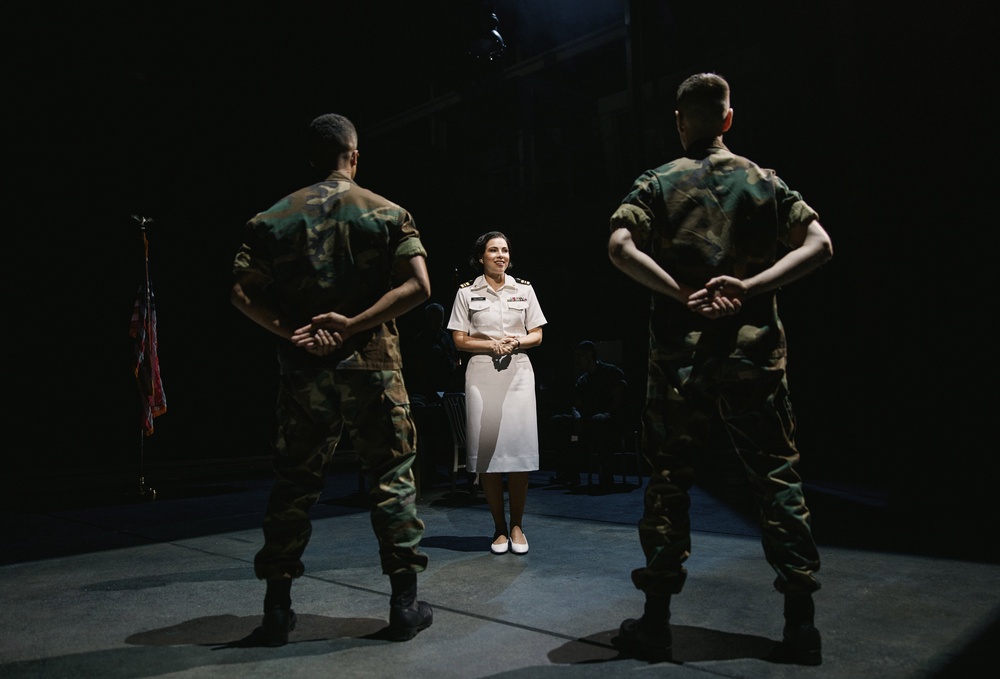 Krysta Rodriguez leads the Broadway revival of 'A Few Good Men' in more ways than one (Emilio Madrid)