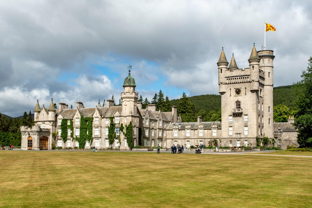 Balmoral is a royal residence in the Scottish Highlands where the late Queen Elizabeth II spent her final days (Alamy/PA)