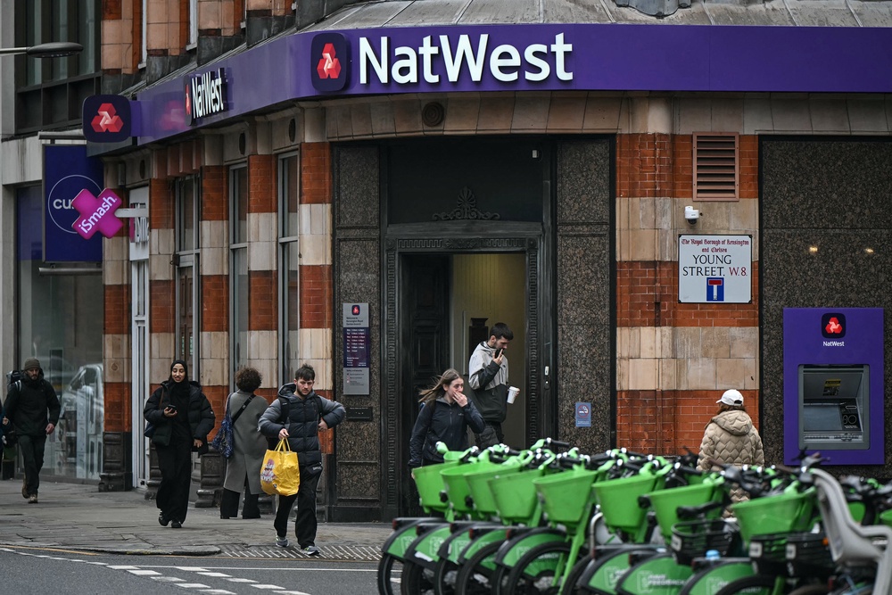 NatWest said it had managed to make cost savings of around £420 million (AFP/Getty)