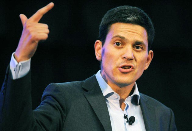 David Miliband says the ‘growing global disorder’ means Britain’s relationship with Europe is more important than ever (PA)