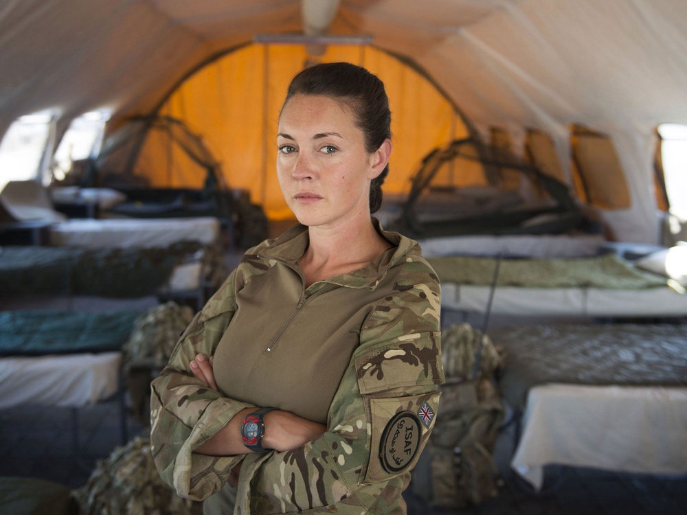 Lacey Turner as Molly Dawes in the BBC series ‘Our Girl’ (BBC)