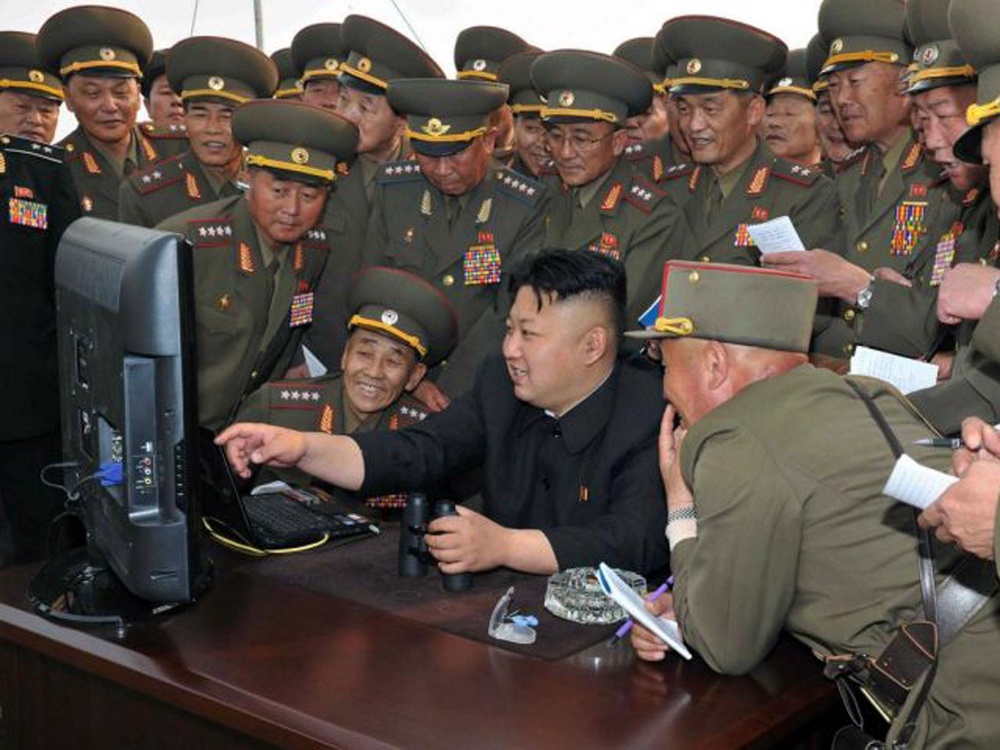 North Korea relies on state-sponsored cyber operations to help fund its regime (Korean Central News Agency)