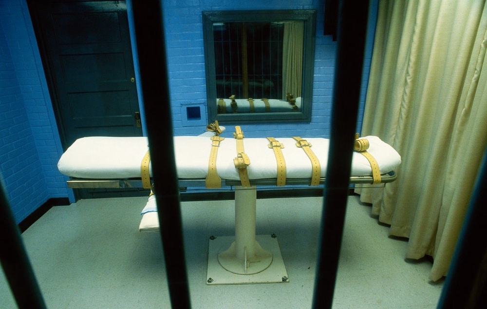 A lethal injection chamber in Texas (Getty)