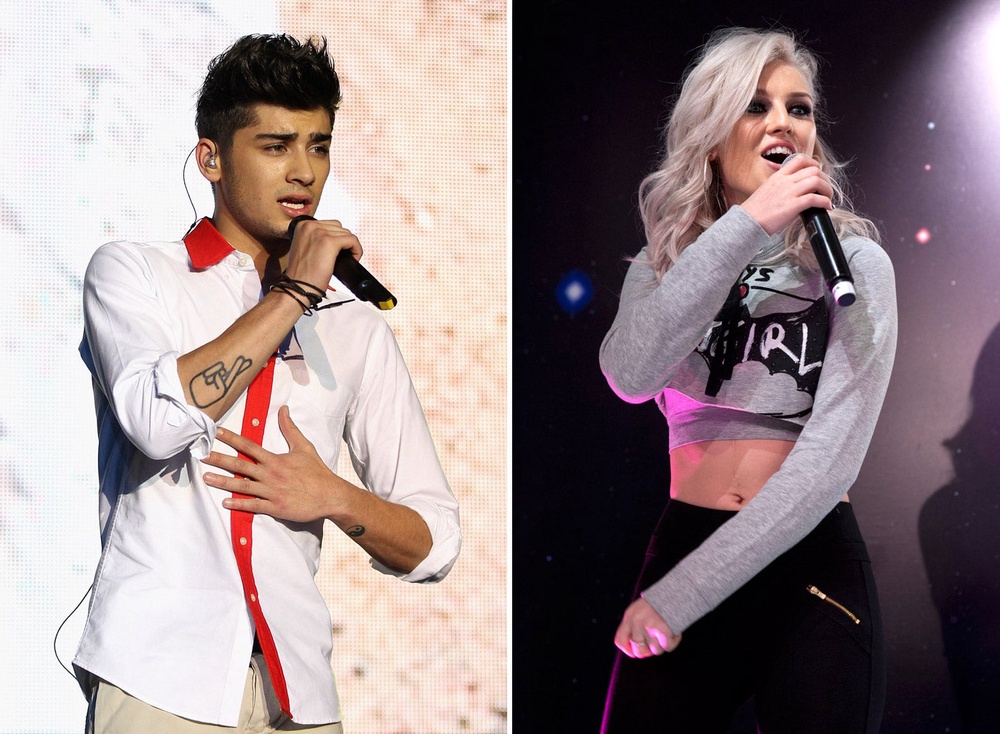 Edwards and Malik split in 2015, two years after announcing their engagement (Getty)