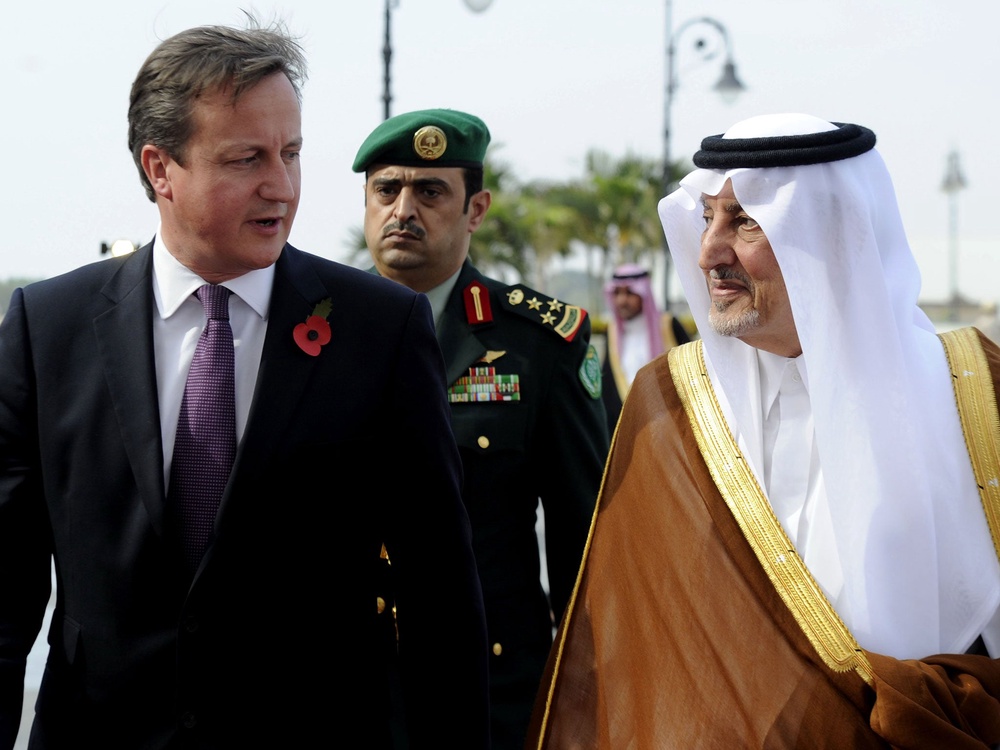 The Tory government in 2016 left Saudi Arabia off a list of countries to challenge on their use of capital punishment (AFP/Getty)