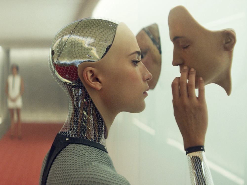 Vikander brought an eerie humanity to her humanoid robot in ‘Ex Machina’ (2014) (Universal)