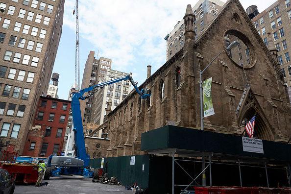 The church where Edith Wharton was married is now a ruin (Getty)