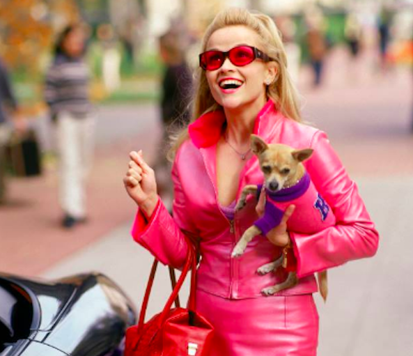 Reese Witherspoon’s breakthrough role was Elle Woods in the 2001 film ‘Legally Blonde’ (MGM)