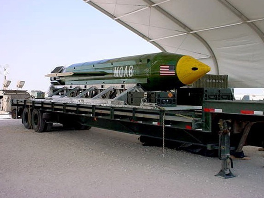 The GBU-43/B Massive Ordnance Air Blast bomb (AP)